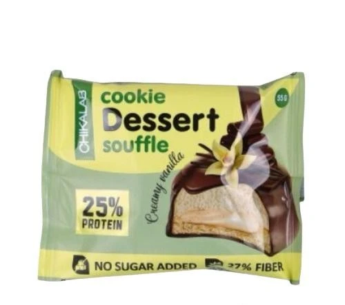 شيكا لاب كوكيز سوفليه بالفانيلا 55 جرام